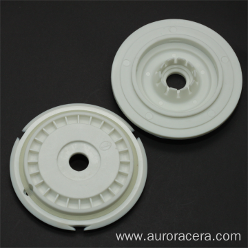 Chuck/centering disk for barmag textile machine